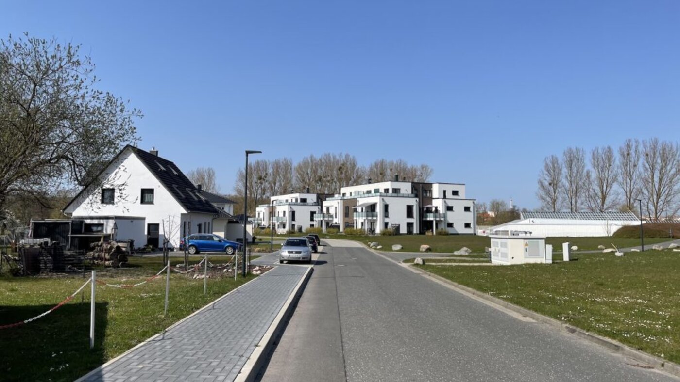 Stubbenbruch 9 und 10, Zufahrt und Nachbarschaft
